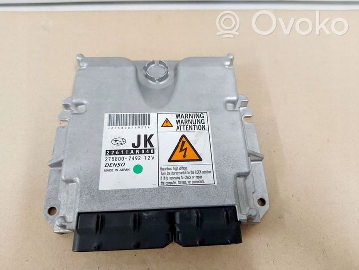 Subaru Outback Komputer / Sterownik ECU silnika 