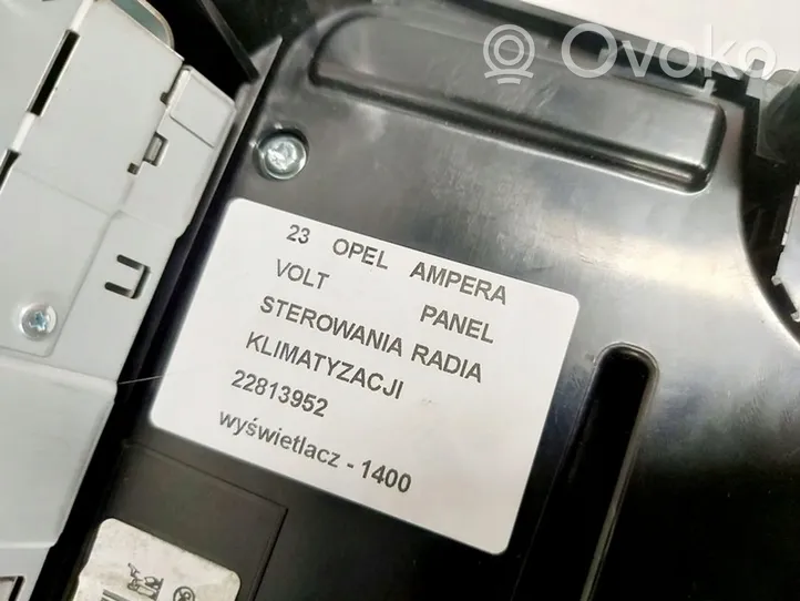 Opel Ampera Monitori/näyttö/pieni näyttö 22813952