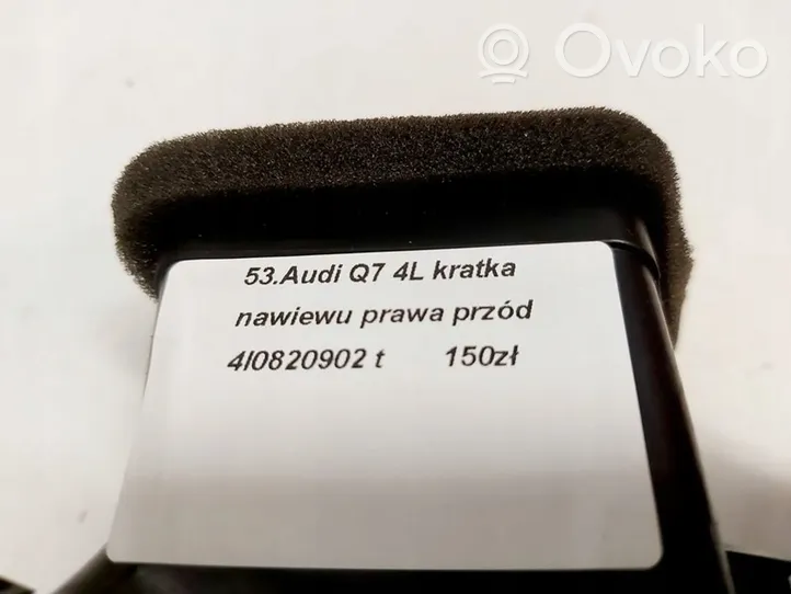 Audi Q7 4L Copertura griglia di ventilazione cruscotto 4L0820902T