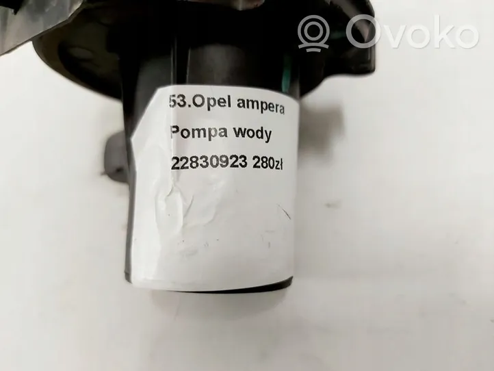 Opel Ampera Pompa cyrkulacji / obiegu wody 22830923