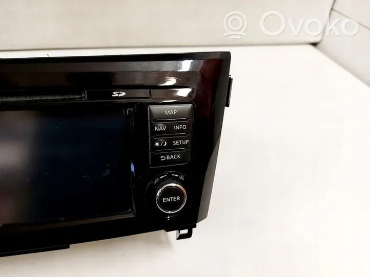 Nissan Qashqai Radio / CD/DVD atskaņotājs / navigācija 259154ET2A