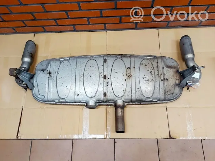 Audi Q7 4L Marmitta/silenziatore posteriore tubo di scappamento 