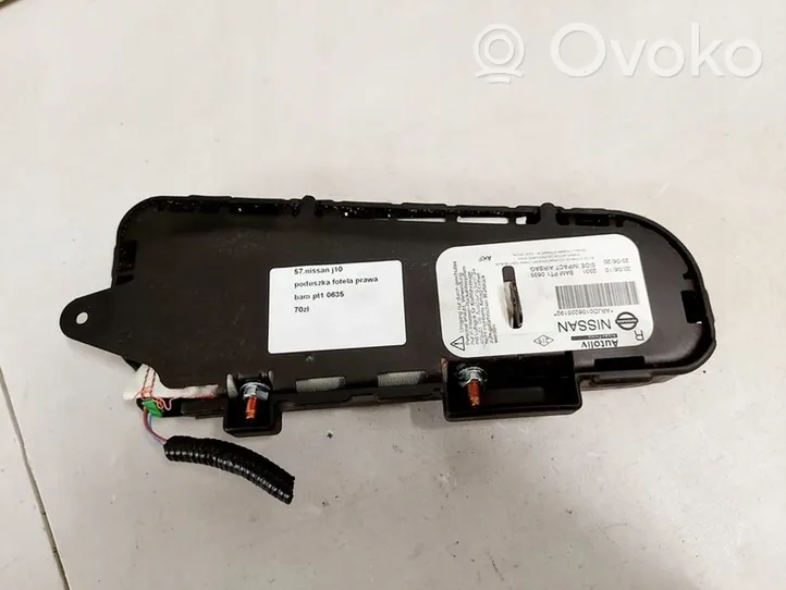 Nissan Qashqai Airbag de siège BAMPT10635