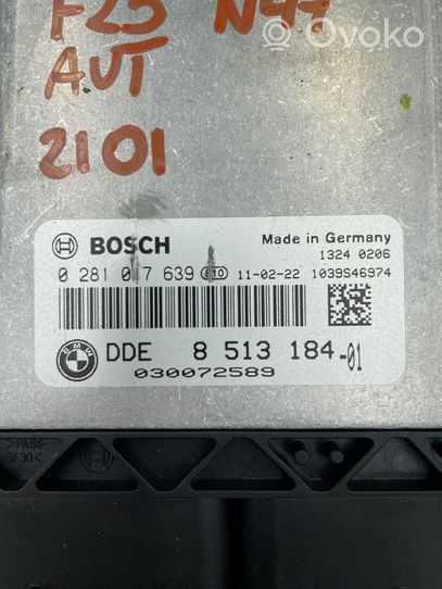 BMW X3 F25 Engine control unit/module 8513184