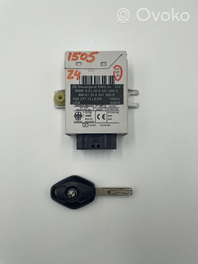 BMW Z4 E85 E86 Imobilaizerio valdymo blokas 60837715