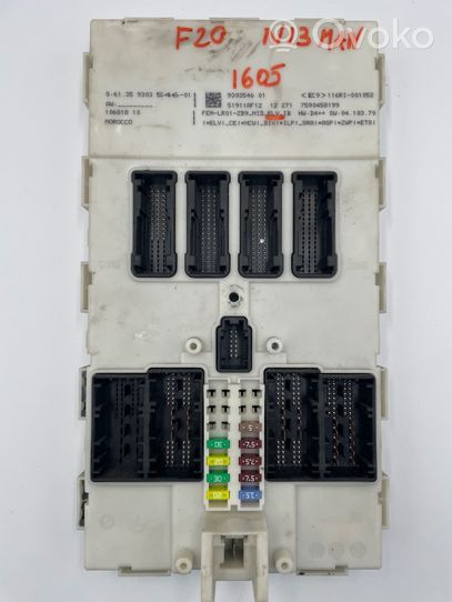 BMW 1 F20 F21 CAS-ohjainlaite/moduuli 9303546