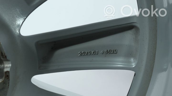 Tesla Model X R20-alumiinivanne 102724400B