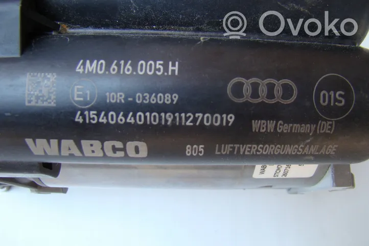 Audi Q7 4M Compressore/pompa sospensioni pneumatiche 4M0616005H