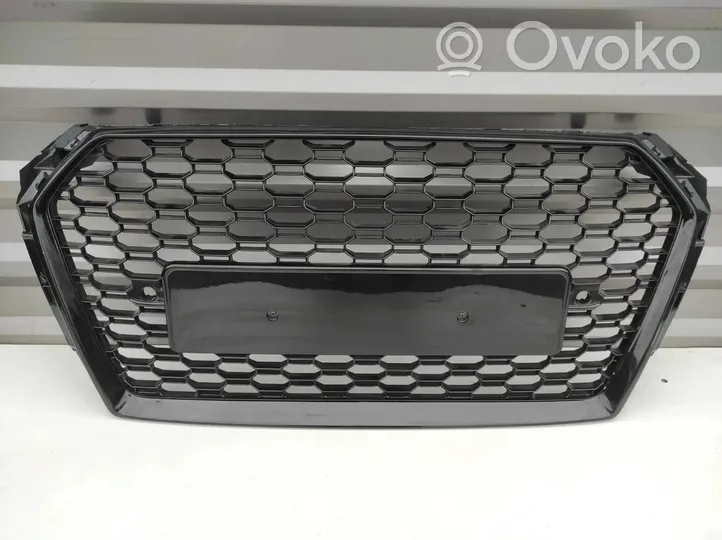 Audi RS4 B9 Grille calandre supérieure de pare-chocs avant 