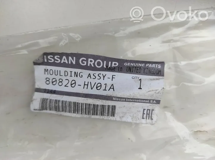 Nissan Qashqai Durų stiklo bėgelis 80820-HV01A