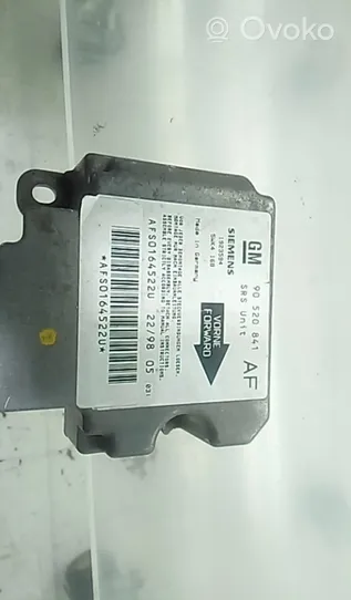 Opel Astra G Module de contrôle airbag 