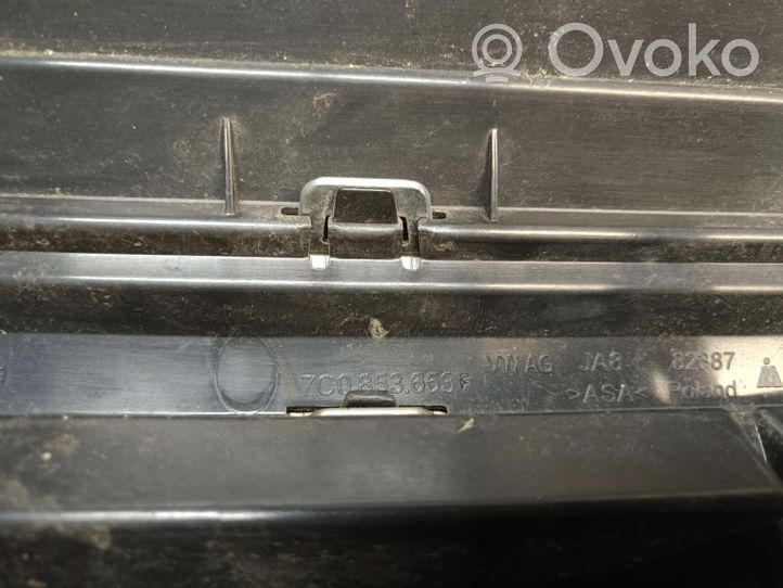 Volkswagen Crafter Grille calandre supérieure de pare-chocs avant 7C0853653F