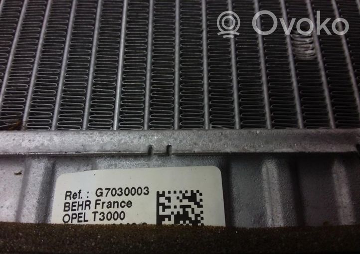 Opel Zafira B Radiateur de chauffage 7030003