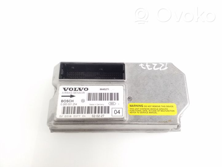 Volvo V70 Centralina/modulo airbag 8645271