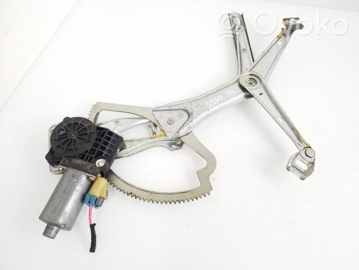 Mercedes-Benz ML W163 Front door window regulator with motor 