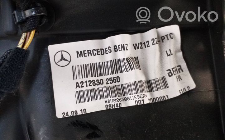 Mercedes-Benz E W212 Salono oro mazgo komplektas A2128302560