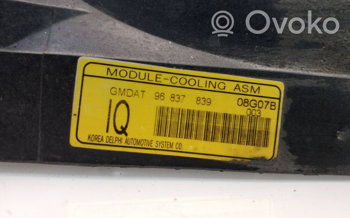 Opel Antara Elektrinis radiatorių ventiliatorius 96837839
