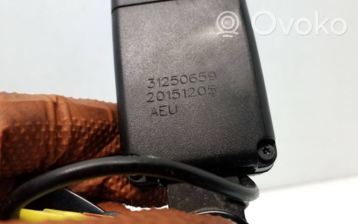 Volvo V60 Boucle de ceinture de sécurité arrière 31250659