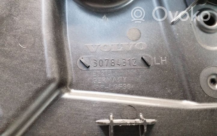 Volvo V60 Mechanizm podnoszenia szyby tylnej bez silnika 30784312