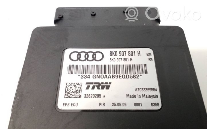 Audi A5 8T 8F Module de commande de frein à main 8K0907801H