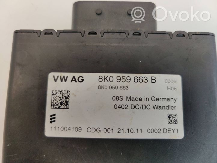 Audi A6 S6 C7 4G Convertitore di tensione inverter 8K0959663B