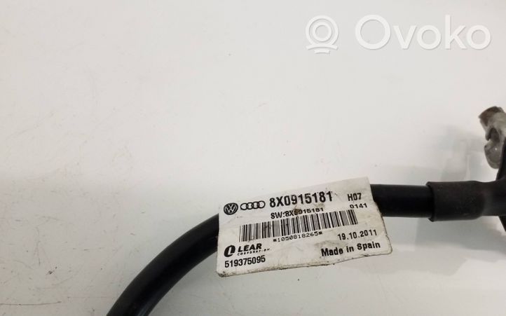 Audi A6 S6 C7 4G Cavo negativo messa a terra (batteria) 8X0915181