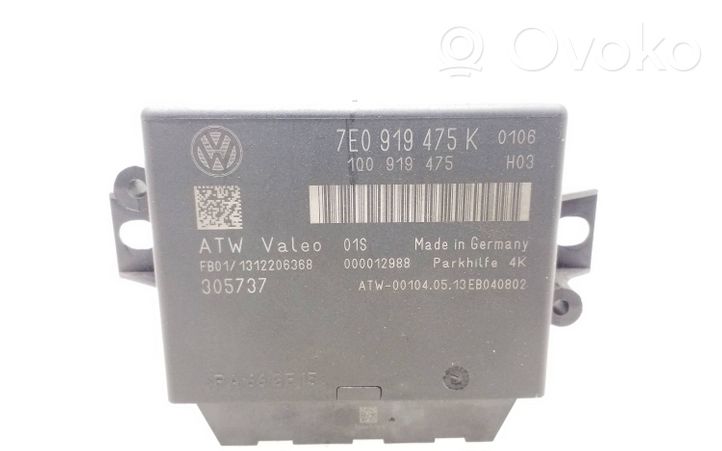 Volkswagen Transporter - Caravelle T5 Parking PDC control unit/module 7E0919475K