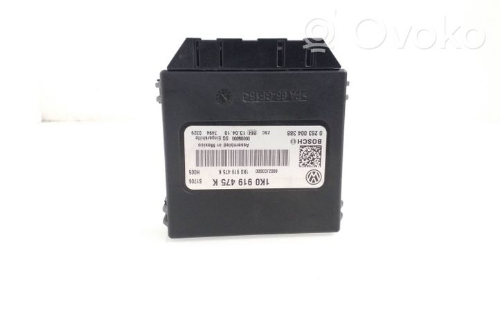 Volkswagen Caddy Parking PDC control unit/module 1K0919475K