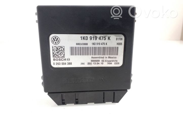 Volkswagen Caddy Parking PDC control unit/module 1K0919475K