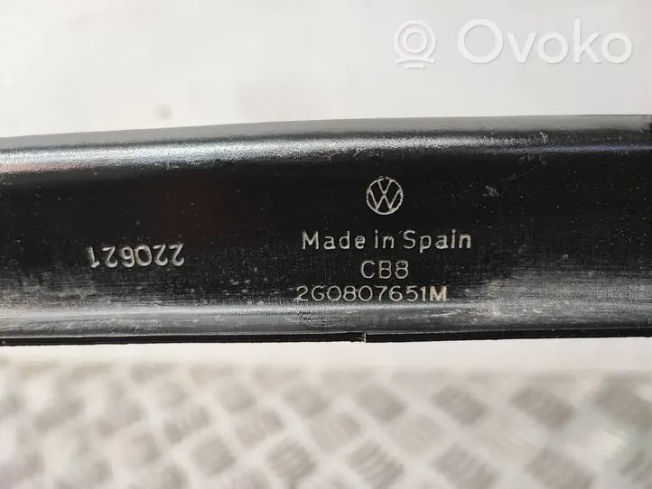 Volkswagen T-Cross Balkis priekinio bamperio 2G0807651M