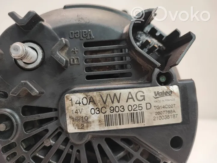 Skoda Octavia Mk2 (1Z) Generatore/alternatore 03C903025D