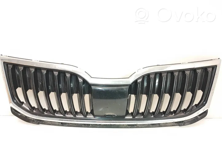 Skoda Octavia Mk3 (5E) Maskownica / Grill / Atrapa górna chłodnicy 5E0853653C