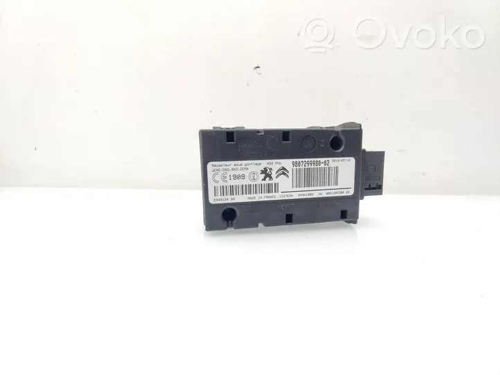 Peugeot 508 Tire pressure control unit 9807299980