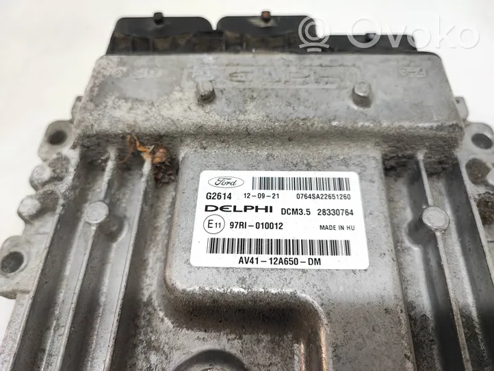 Ford Kuga I Calculateur moteur ECU AV4112A650DM