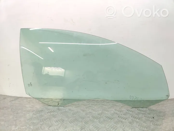 Volkswagen PASSAT B7 Front door window glass four-door 43R00082