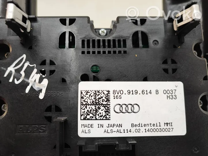Audi A3 S3 8V Controllo multimediale autoradio 8V0919614B