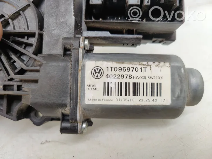 Volkswagen Caddy Silniczek podnośnika szyby drzwi przednich 1T0959701T