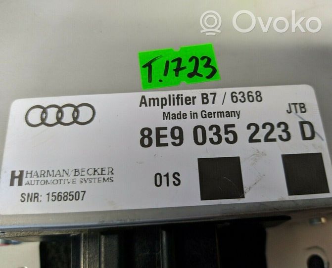 Audi A4 S4 B7 8E 8H Vahvistin 8E0035223D