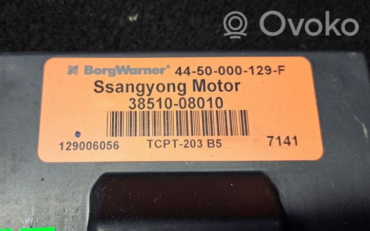 SsangYong Actyon Sterownik / Moduł skrzyni biegów 3851008010
