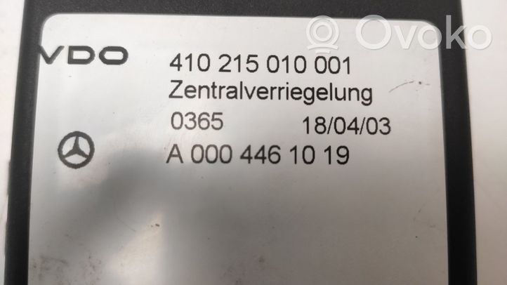 Mercedes-Benz Vito Viano W638 Komfortsteuergerät Zentralverriegelung 0004461019