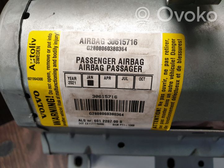 Volvo S70  V70  V70 XC Airbag del passeggero 30615716