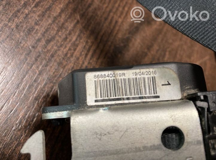 Opel Movano B Front seatbelt 868840019R