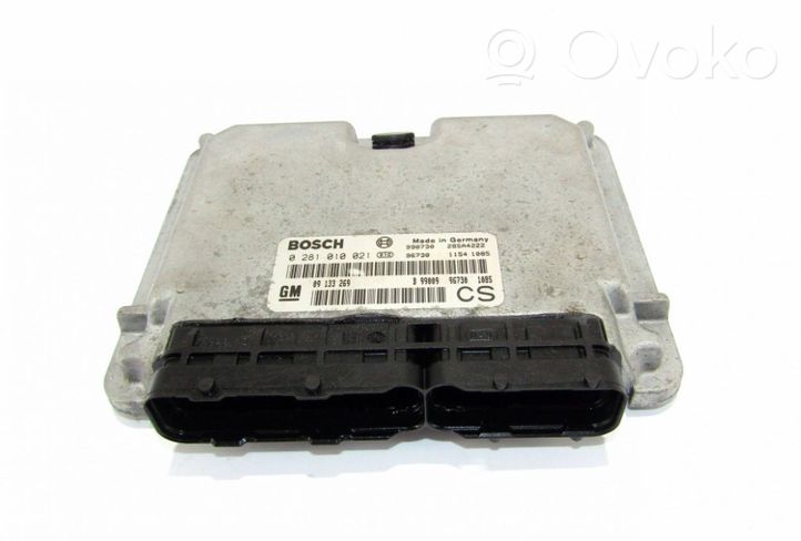 Opel Zafira A Calculateur moteur ECU 0281010021