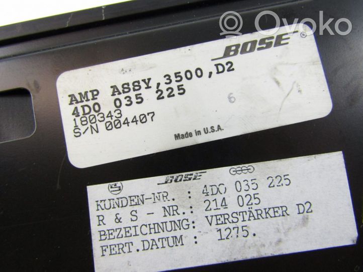Audi A8 S8 D2 4D Amplificateur de son 