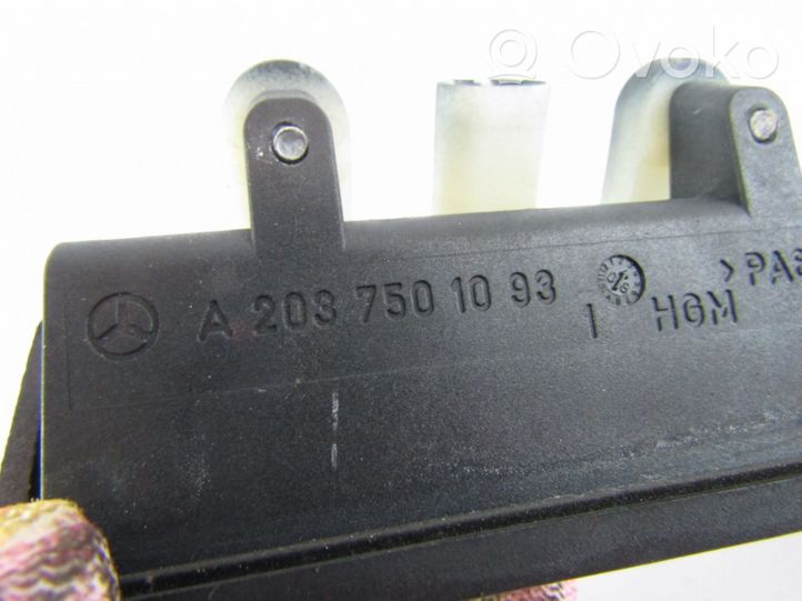 Mercedes-Benz CLC CL203 Interruptor para abrir la puerta trasera 