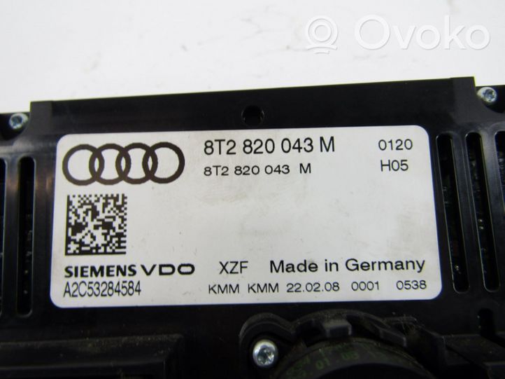 Audi A4 S4 B8 8K Panel klimatyzacji 