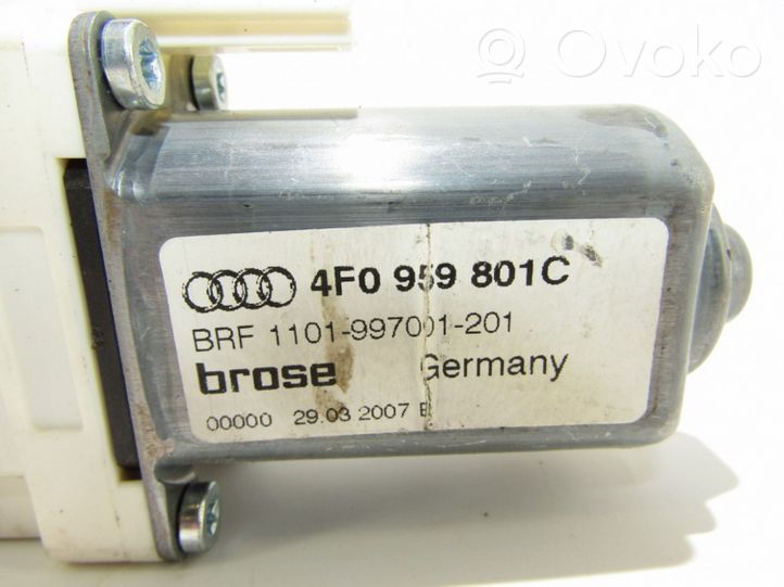 Audi A6 S6 C6 4F Rear door window regulator motor 