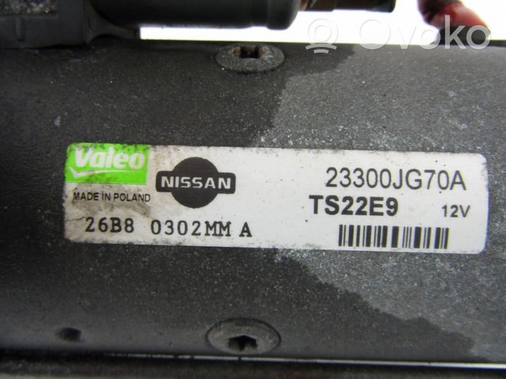 Nissan Qashqai+2 Starter motor 