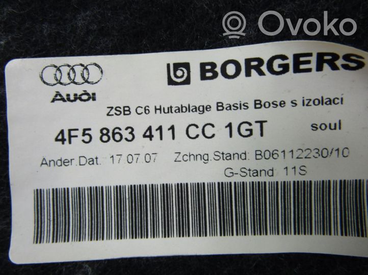 Audi A6 S6 C6 4F Przegroda bagażnika 