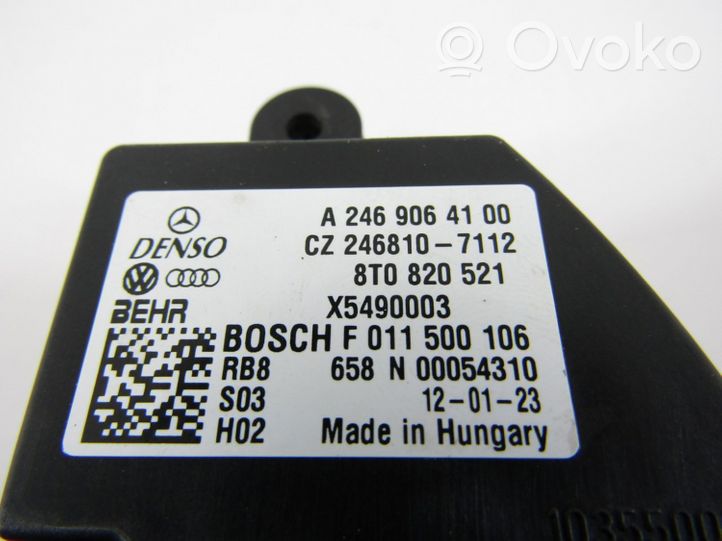 Audi A4 S4 B8 8K Heater blower fan relay 